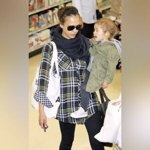 Rails Tops | black yellow white button down Tunic size XS